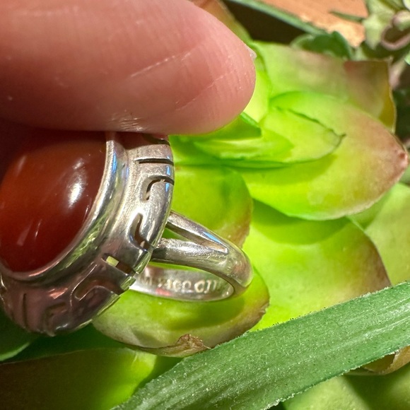 Carnelian ring - Picture 9 of 10